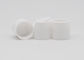 28 / 410 PP White Press Disc Top Cap Lid For Cosmetic Packaging