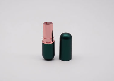 Luxury Green Magnetic Cosmetic 3.8g Empty Lip Balm Tubes