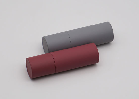 Rubber Color Spraying Magnet 3.5g Plastic Lipstick Containers