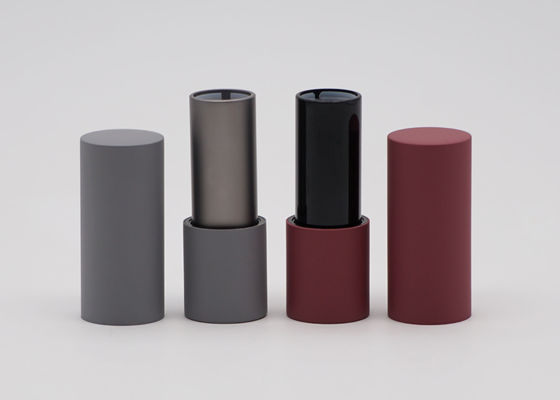 Rubber Color Spraying Magnet 3.5g Plastic Lipstick Containers