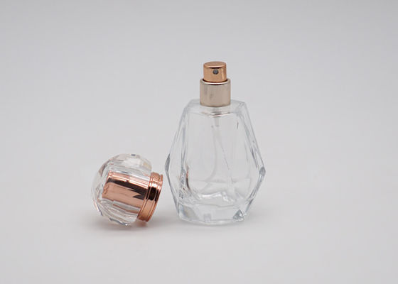 Crystal Clear 50ml Thick Wall Makeup Spray Bottle For Perfume Package