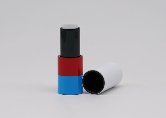 Magnet Aluminum Color Spraying 3.5g Metal Lip Balm Tubes