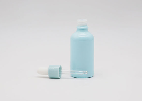 Pipette Plastic Tube Blue Perfume Dropper 30ml Oil Bottle