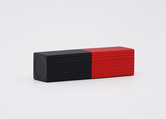 Magnet Cap Square Shaped Rubber Empty Lipstick Tube Case