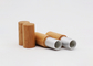 Cylinder Inner  Aluminum Bamboo Outside Empty Lipstick Tube With Press Pop Cap