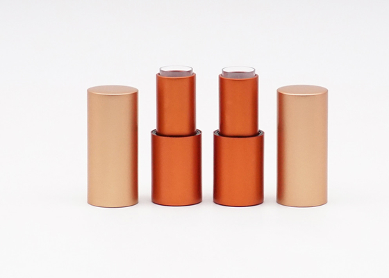 Cylinder Custom Color  Magnetic Lip Balm Custom Lipstick Tubes