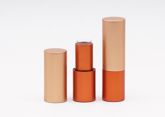 Cylinder Custom Color  Magnetic Lip Balm Custom Lipstick Tubes