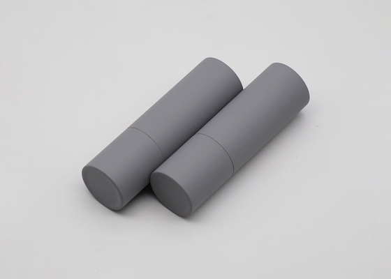 Grey Aluminum Magnet Empty Lipstick Tube Eco Friendly