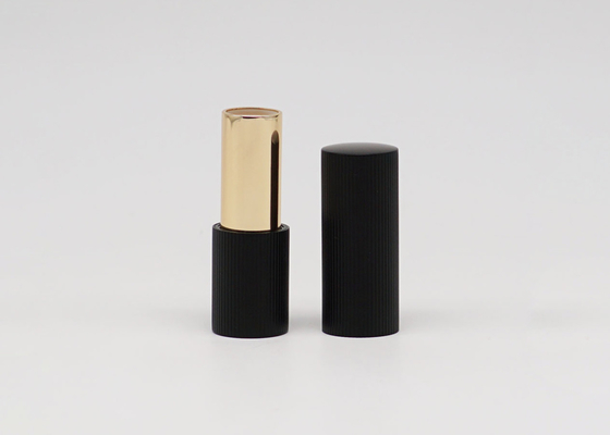 OEM Aluminium Lip Balm Containers Color Spraying Surface