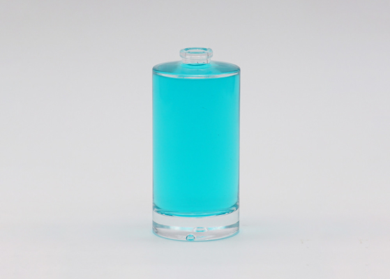 Round Refillable 50ml Cosmetic Packaging Glass Bottle FEA15