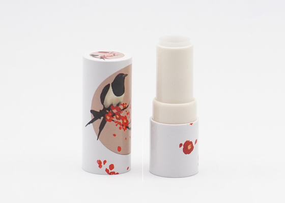 Chinoiserie Pattern 3.8g Compostable Lip Balm Tubes