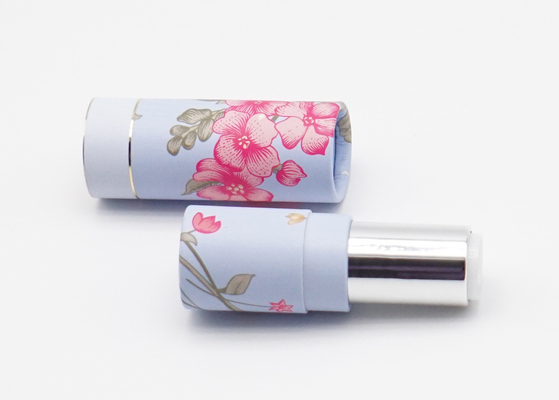 3.5g PP Purple Empty Lipstick Tube Packaging Convenient