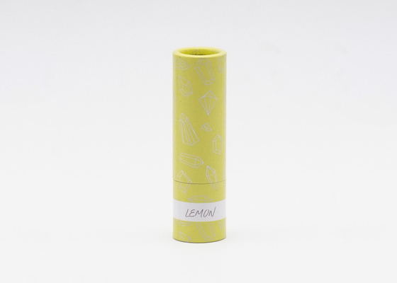 Lemon Color Reusable Lipstick Tube Container Eco Friendly