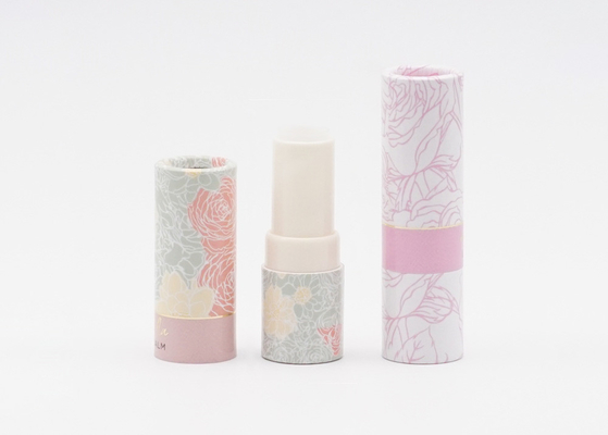 Plastic Inner Refillable  Empty Lipstick Tube Labeling Surface