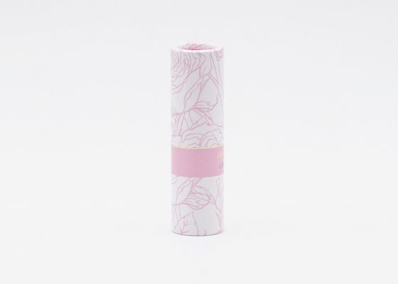 Plastic Inner Refillable  Empty Lipstick Tube Labeling Surface