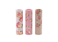 3.5g Eco Friendly Paper Lipstick Tubes With Flower Pattern