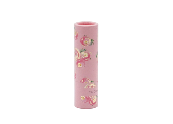 Paper Customized Cardboard Cylinder Lipstick Tube Container