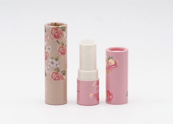 Paper Customized Cardboard Cylinder Lipstick Tube Container