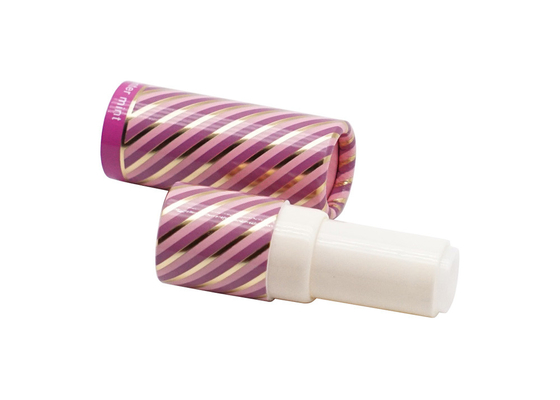 PP ABS Tube Plastic Inner Biodegradable  Paper Lipstick Tubes Color Spraying