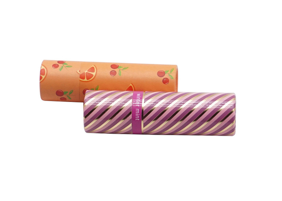 PP ABS Tube Plastic Inner Biodegradable  Paper Lipstick Tubes Color Spraying