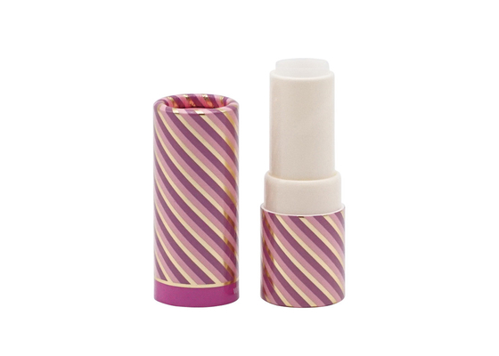 PP ABS Tube Plastic Inner Biodegradable  Paper Lipstick Tubes Color Spraying