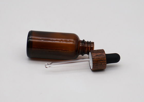 Leakproof 18/410 Bamboo Oil Dropper Recyclable Plastic Closure