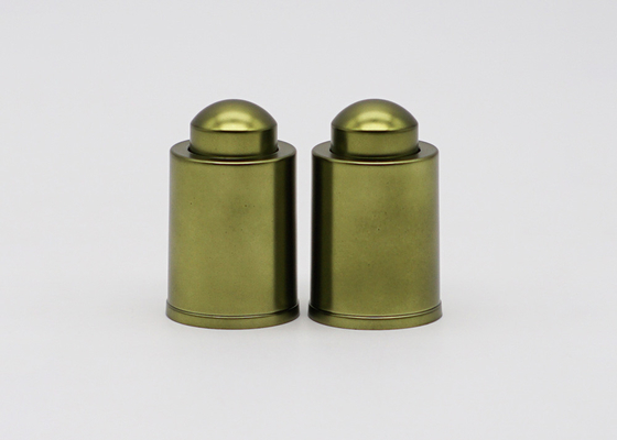 20/410 Aluminum Press Button Dropper For Skin Care