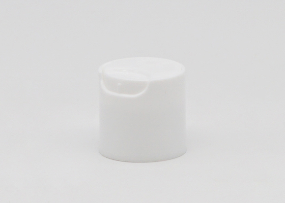 Shampoo Bottle Plastic Dispensing Caps , 18mm Press Disc Top Cap