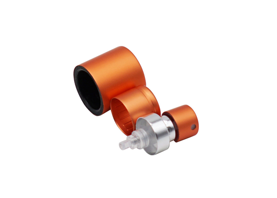15mm Orange Cylinder Magnetic  Perfume Cap Cosmetci Packaging