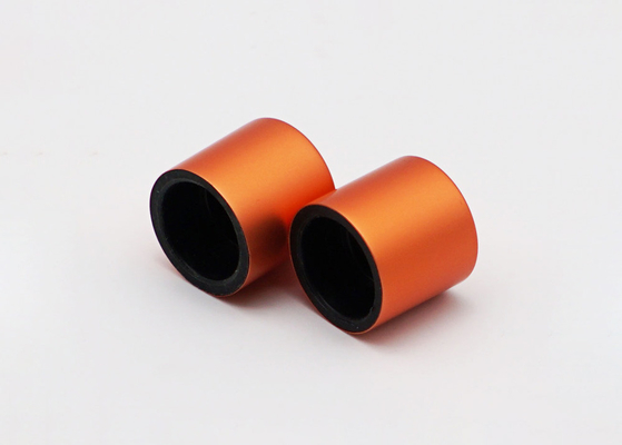 15mm Orange Cylinder Magnetic  Perfume Cap Cosmetci Packaging