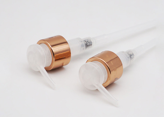 Long Nozzle PP Transparent Cosmetic Liquid Cream Pump