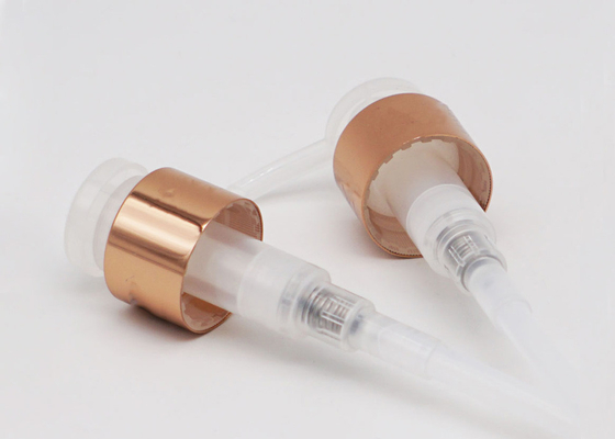 Long Nozzle PP Transparent Cosmetic Liquid Cream Pump