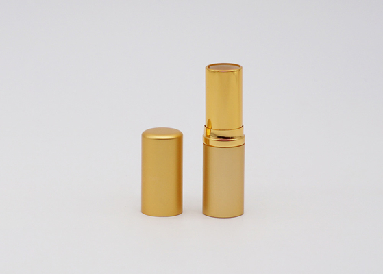 Antique 3.5g Snap Open Matte Gold Lipstick Tube Container Bulk