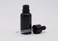 Custom Empty 30ml Essential Oil Diffuser Bottles Black Lid