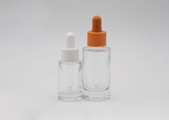18mm  Cosmetic Essential Oil Dropper  100ml Skin Care Glass Bottle