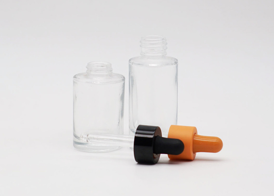 18mm  Cosmetic Essential Oil Dropper  100ml Skin Care Glass Bottle