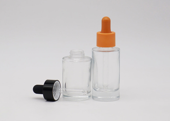 18mm  Cosmetic Essential Oil Dropper  100ml Skin Care Glass Bottle