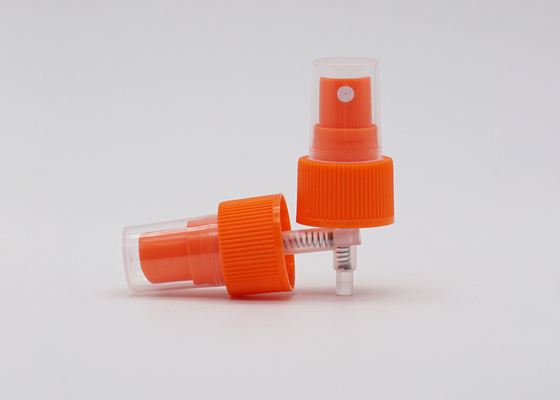 18/410  Orange Color Fine Mist Sprayer Pump Plastic Customized