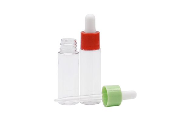 Various Colors Clear Plastic Bottles 20ml 30ml 50ml