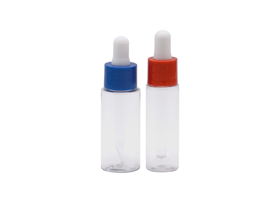 Various Colors Clear Plastic Bottles 20ml 30ml 50ml