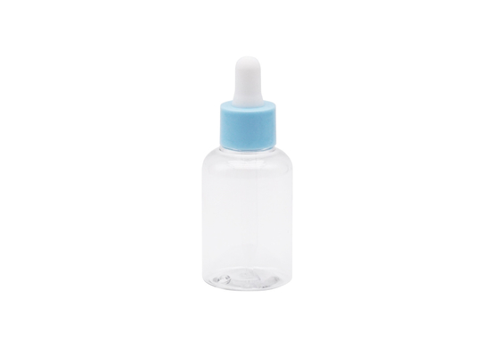 Plastic Ball Shaped 50ml Plastic Dropper Bottle 60ml Plastic Cylinder Essential Oil Bottle