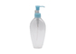 200ml White And Transparent Plastic Spray Lotion Bottle With Blue Pump