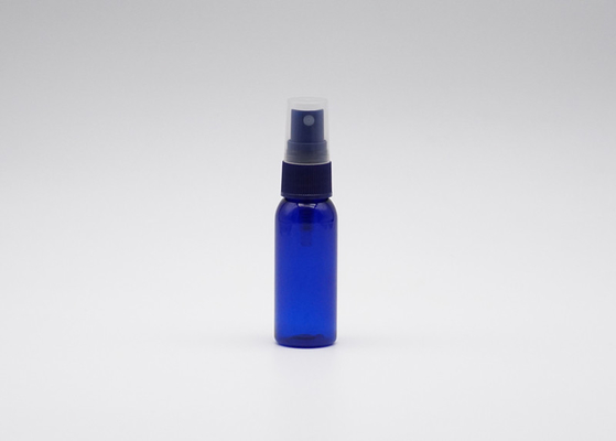 Blue 50ml Empty Fine Mist Spray Bottle Plastic Cylinder