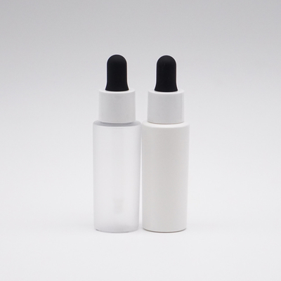 Black And White Cosmetic Plastic Dropper Bottle 30ml Empty Essential Oil Bottle