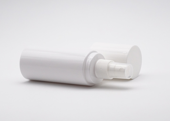 60ml 100ml Cylinder Fine Mist Spray Bottle White Plastic Spray Bottle Logo Custom