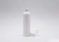 180ml Plastic Bottle White Cosmetic Shampoo Bottle With 24mm Disc Top Cap