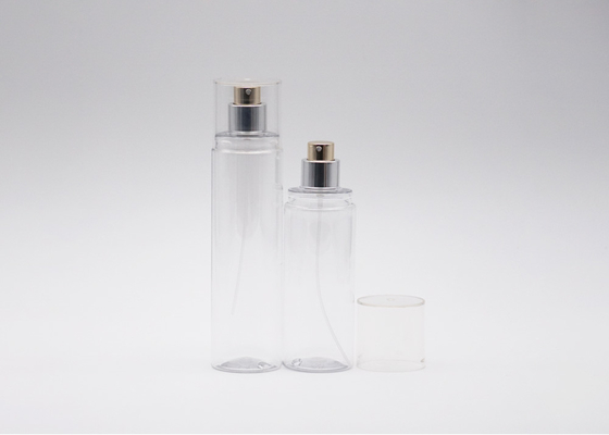 Cosmetic Personal Care Transparent Fine Mist Spray Bottles Transparent Cap