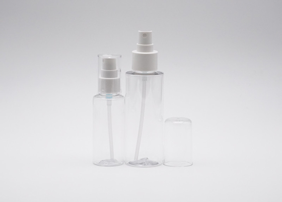 60ml 50ml Plastic Fine Misty Spray Bottle PE Cosmetic Round Spray Bottle