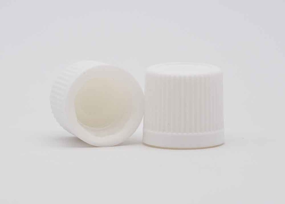 White Plastic Tamper Evident Cap 18mm Child Proof Cap For Bottles