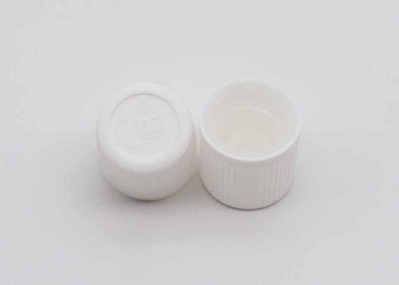 White Plastic Tamper Evident Cap 18mm Child Proof Cap For Bottles